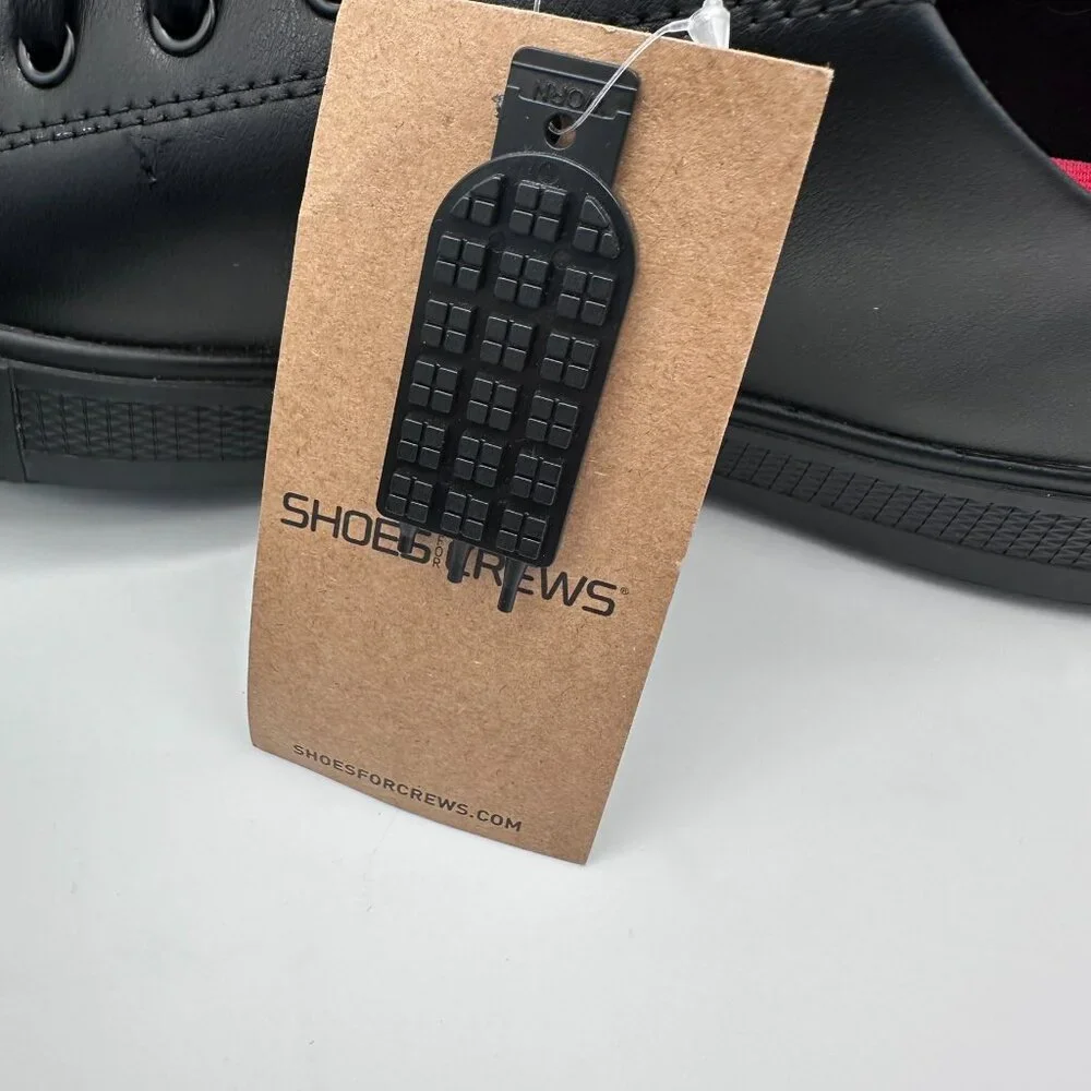 Shoes For Crews Old School Low Rider IV Slip Resistant Shoes Size 12 Wide, Black